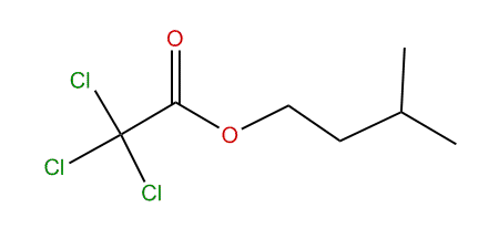 Isopentyl trichloroacetate